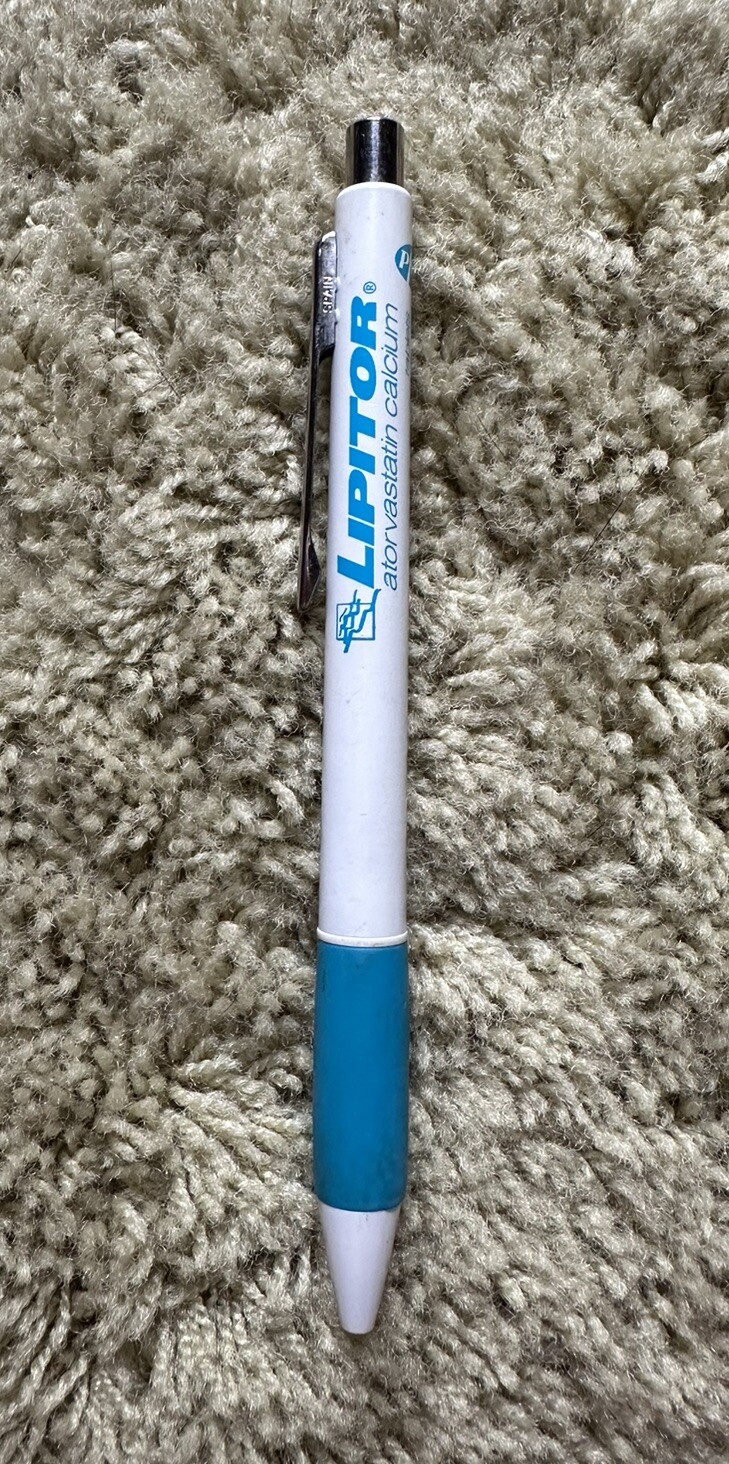 Lipitor Drug Rep Metal Pen Pharmaceutical Advertising Doctor Pfizer