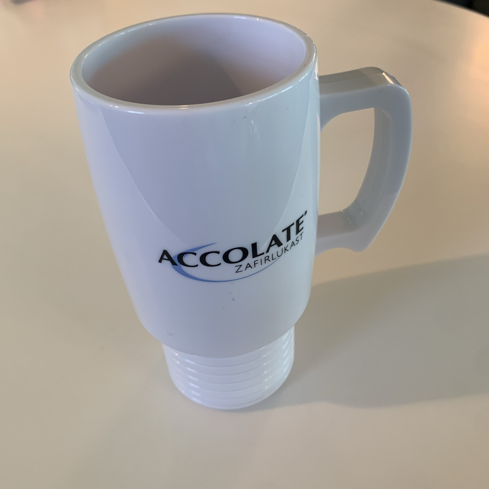 ACCOLATE Zafirlukast Coffee Mug Cup Asthma Pharmaceutical Drug Rep Pharma Promo