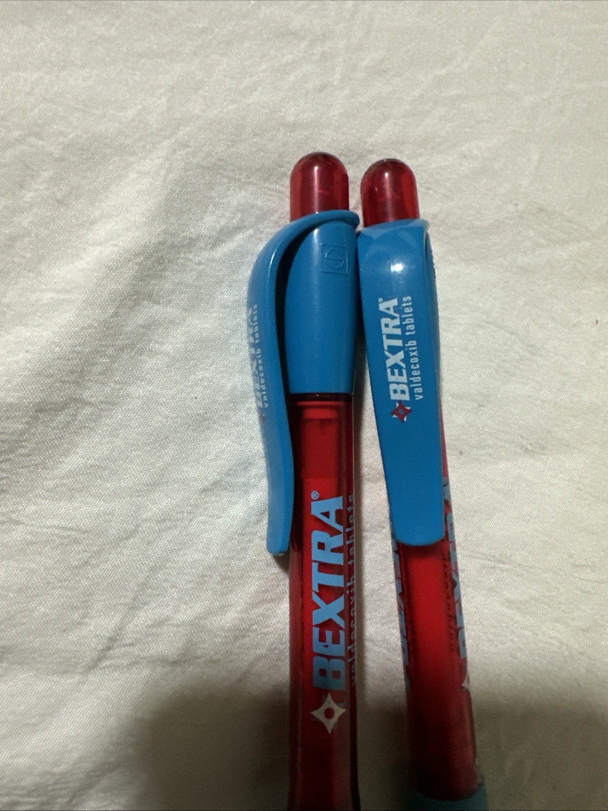 Bextra valdecoxib Tablets Promotional Pen Vintage Set Of 2