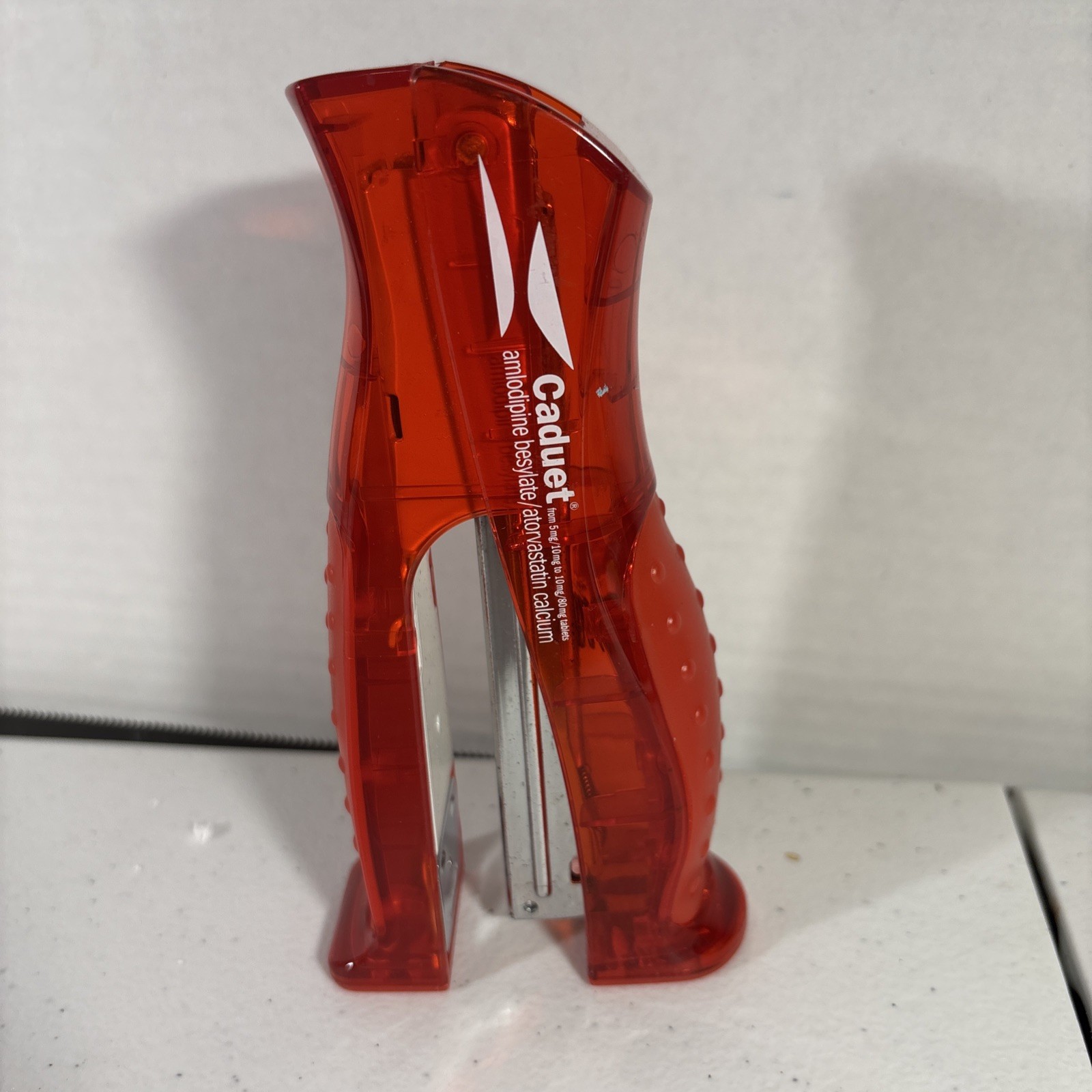 Drug Rep Stapler Pharmaceutical Collectable Duragesic Caduet Amlodipine Vintage