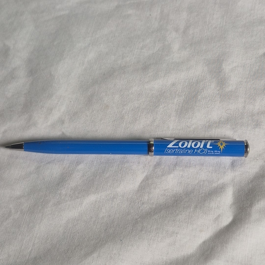 pharmaceutical drug rep pen Zoloft