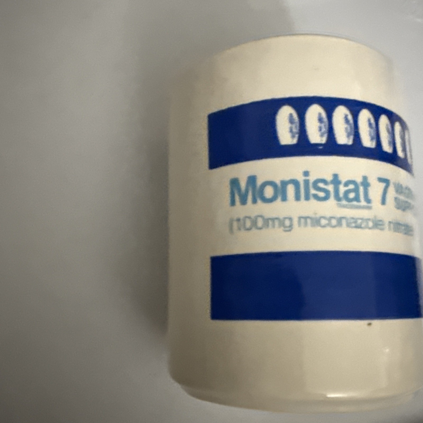 Vintage Pharmaceutical Drug Rep Collectible Monistat mug