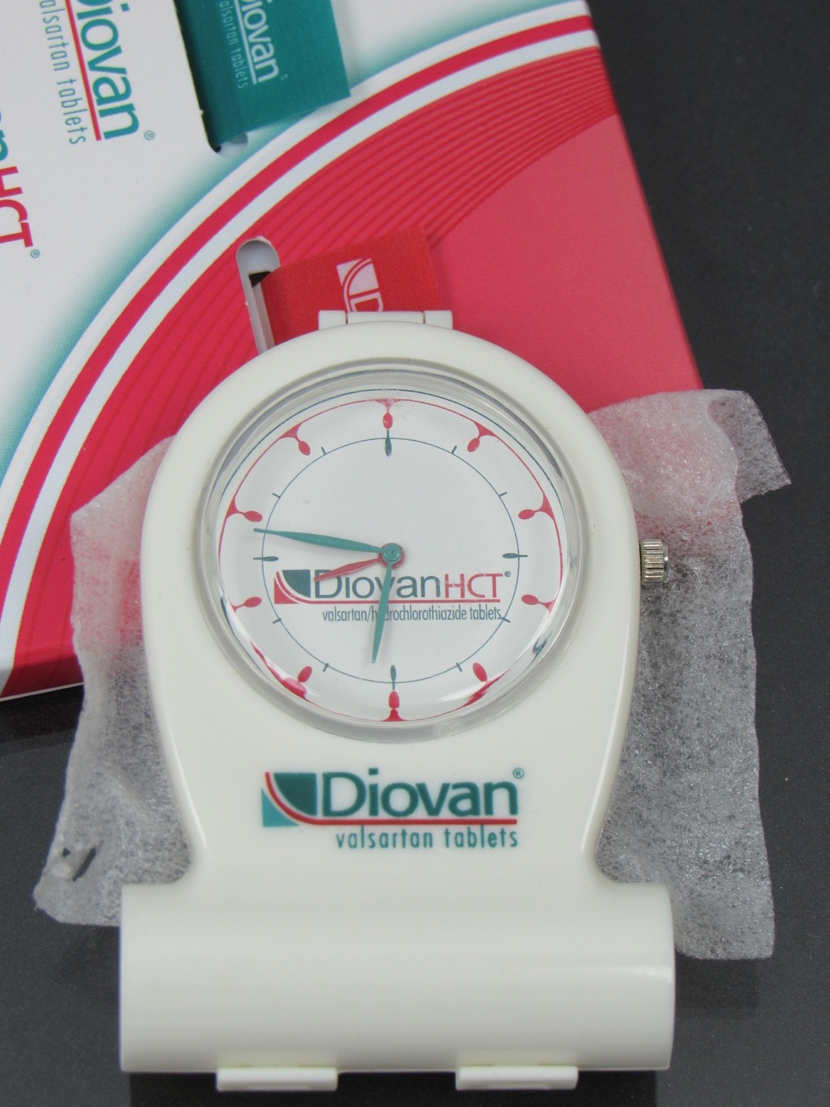 Diovan Lot Metal PEN Stethoscope Watch, Page Flags Drug Rep Pharmaceutical Promo