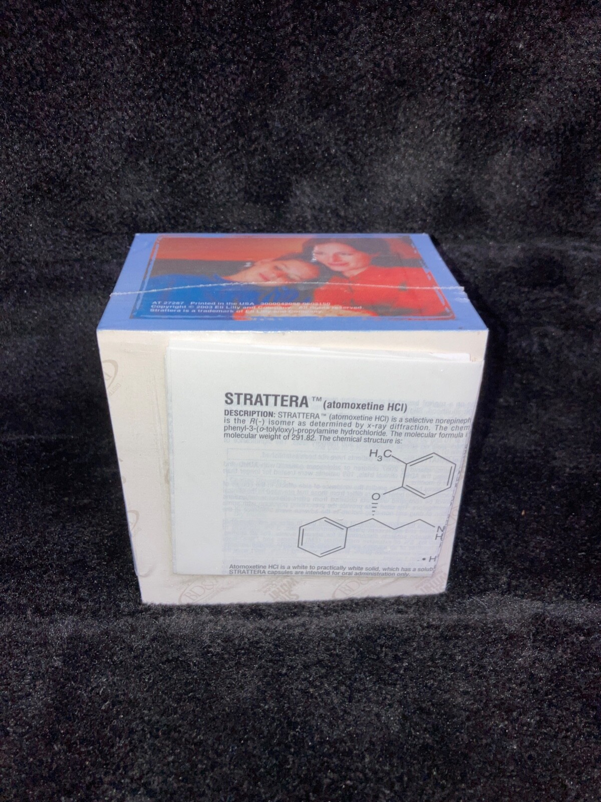 POST IT NOTE Cube-Strattera atomoxetine Pharmaceutical Rep Advertising-Sealed