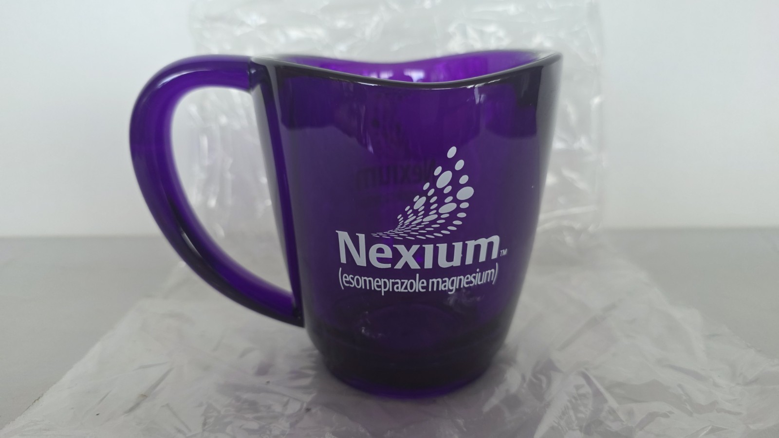 Nexium Mug The Purple Pill AstraZeneca AZ Pharmaceutical Advertising Promotional