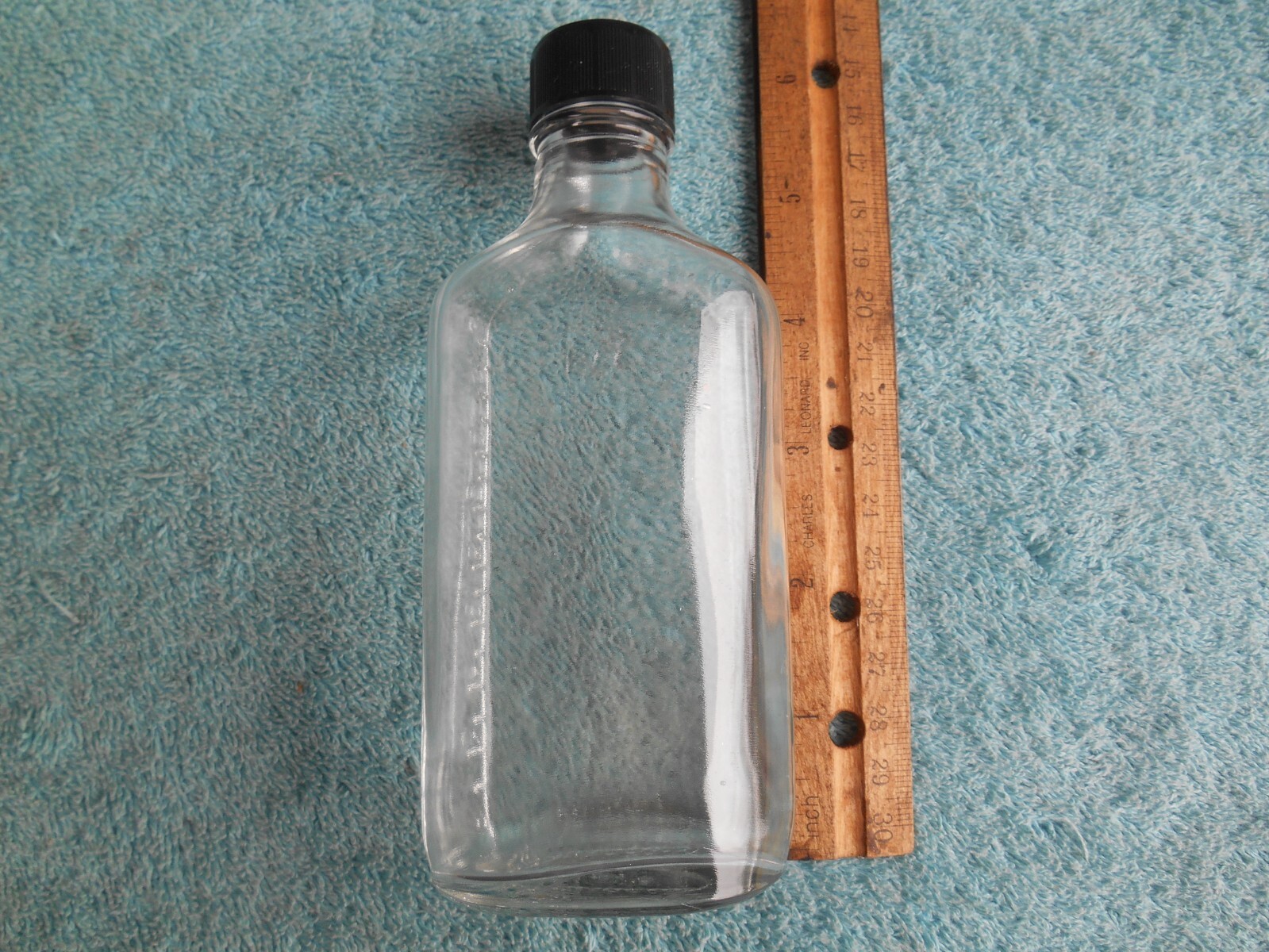 VINTAGE DURAGLAS APOTHECARY Glass Bottle 5-3/4″ Tall