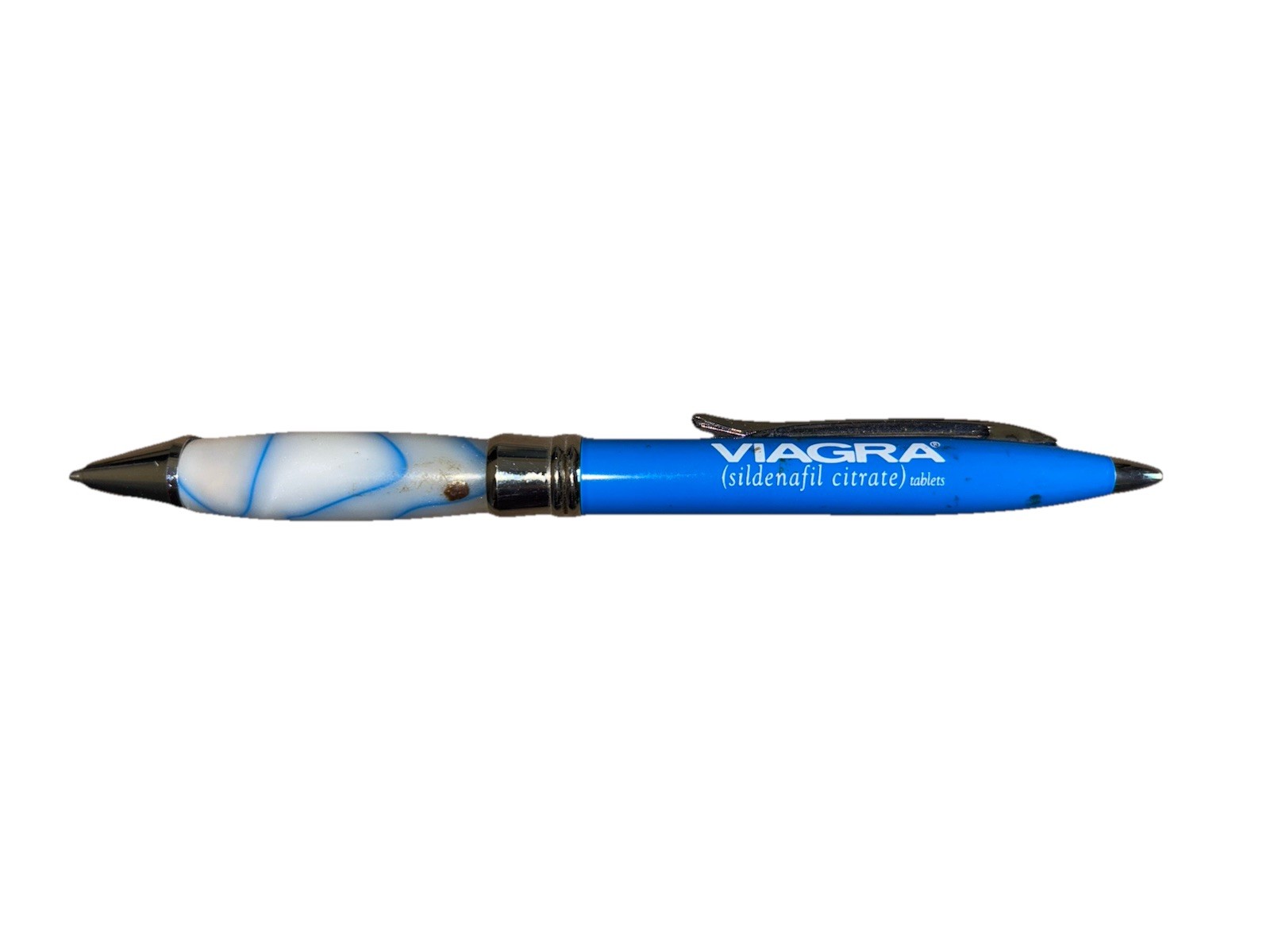 VIAGRA Medical Drug Rep Pharmaceutical Pen Heavy Metal Collectible Advertising