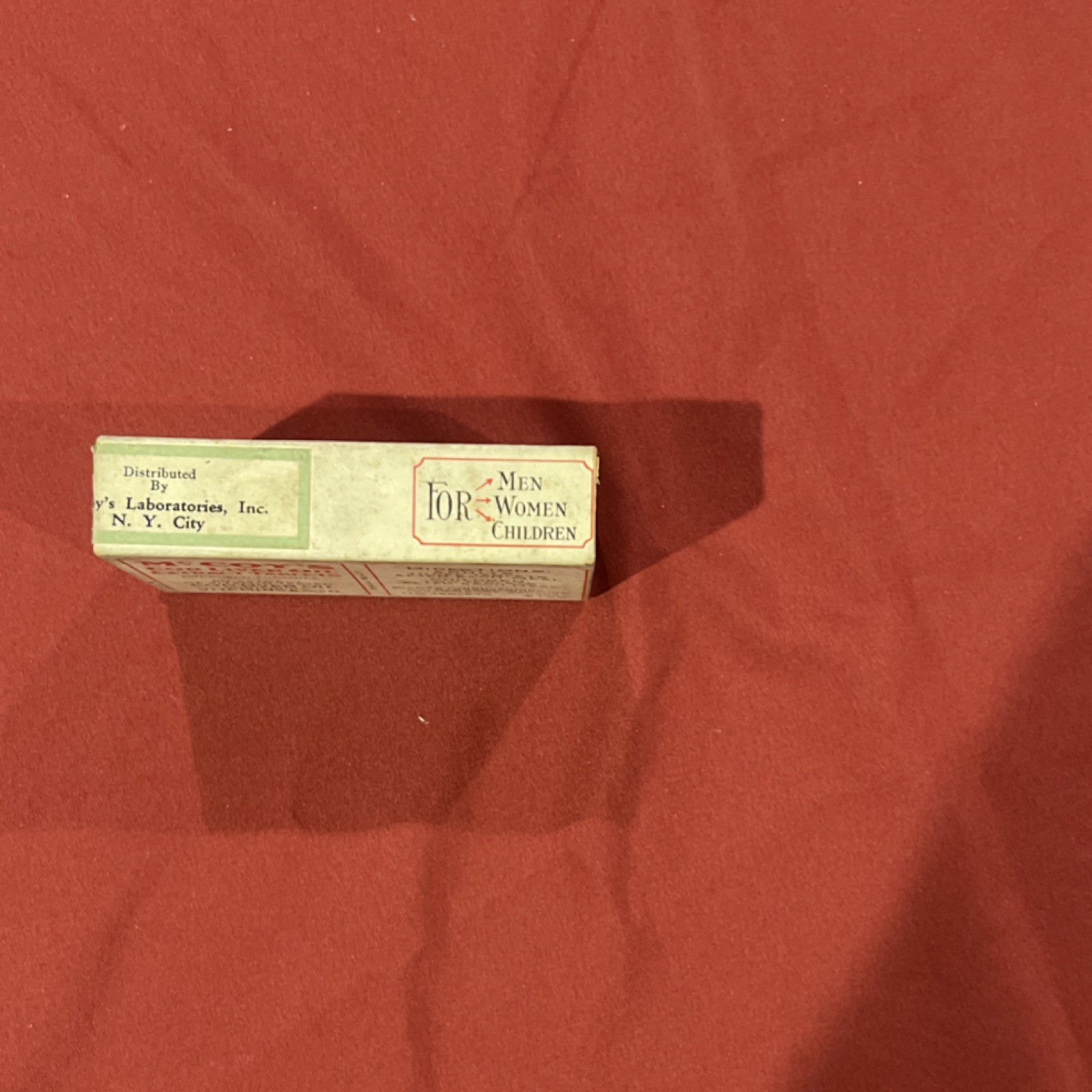 McCoy’s Cod Liver Oil Extract Tablets Vitamins A D Vintage Collectible Box
