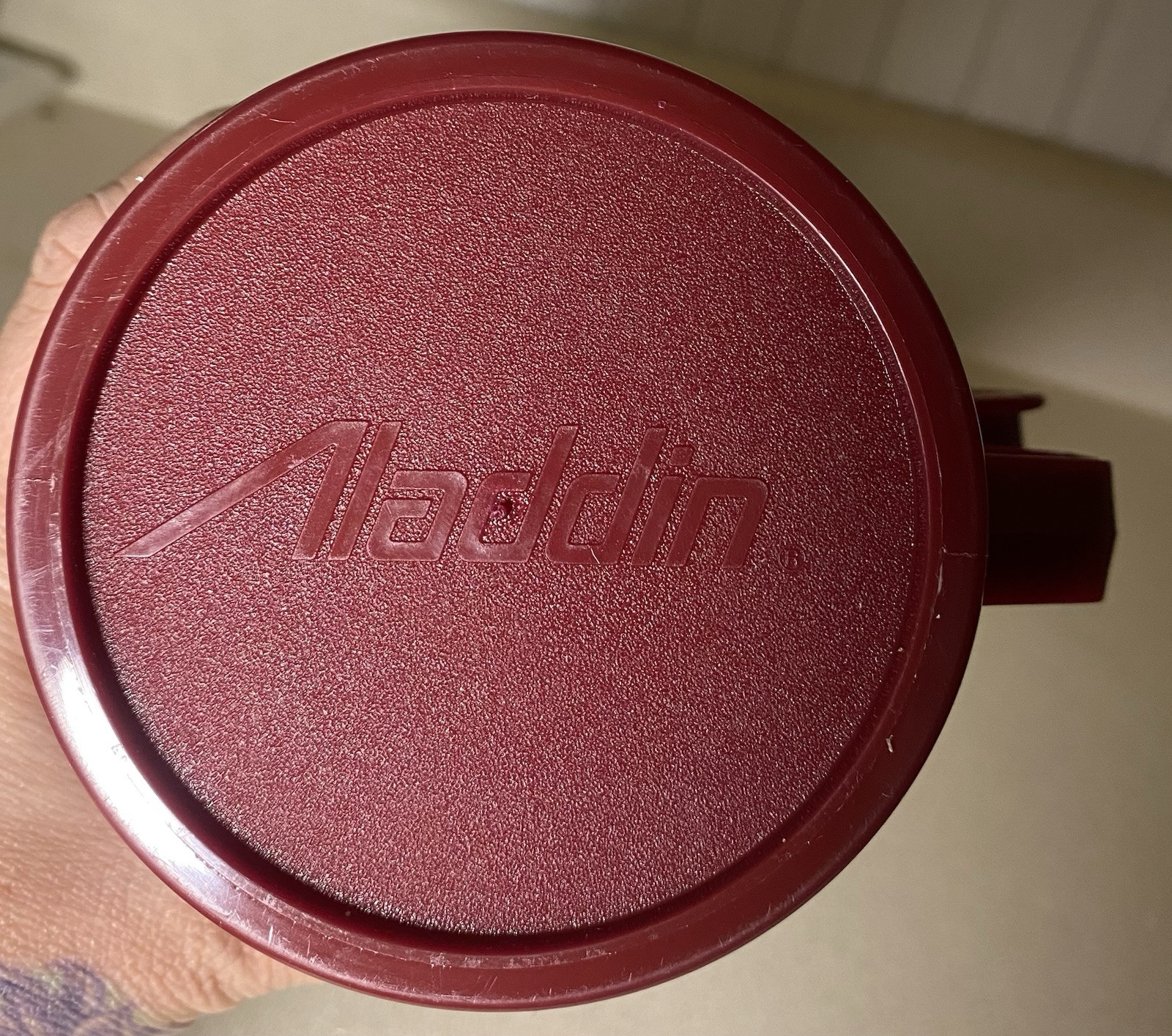 Meclomen Pharmaceutical Drug Rep Promo Aladdins Quart Coffee Thermos Promotional