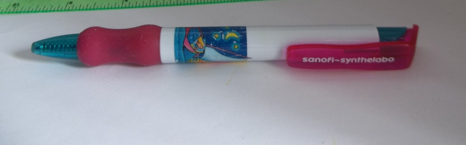 SANOFI-SYNTHELABO Promotional Pen Plastic Medium Weight Pharma Advertising
