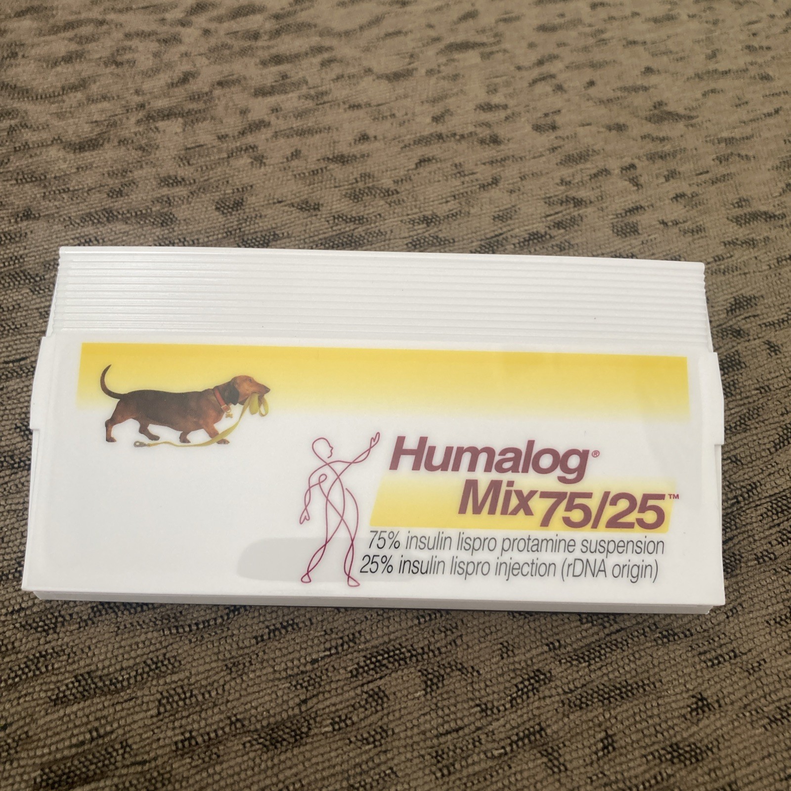 Humalog Drug Rep Pharmaceutical Promo Medical Advertising Chip clip magnet
