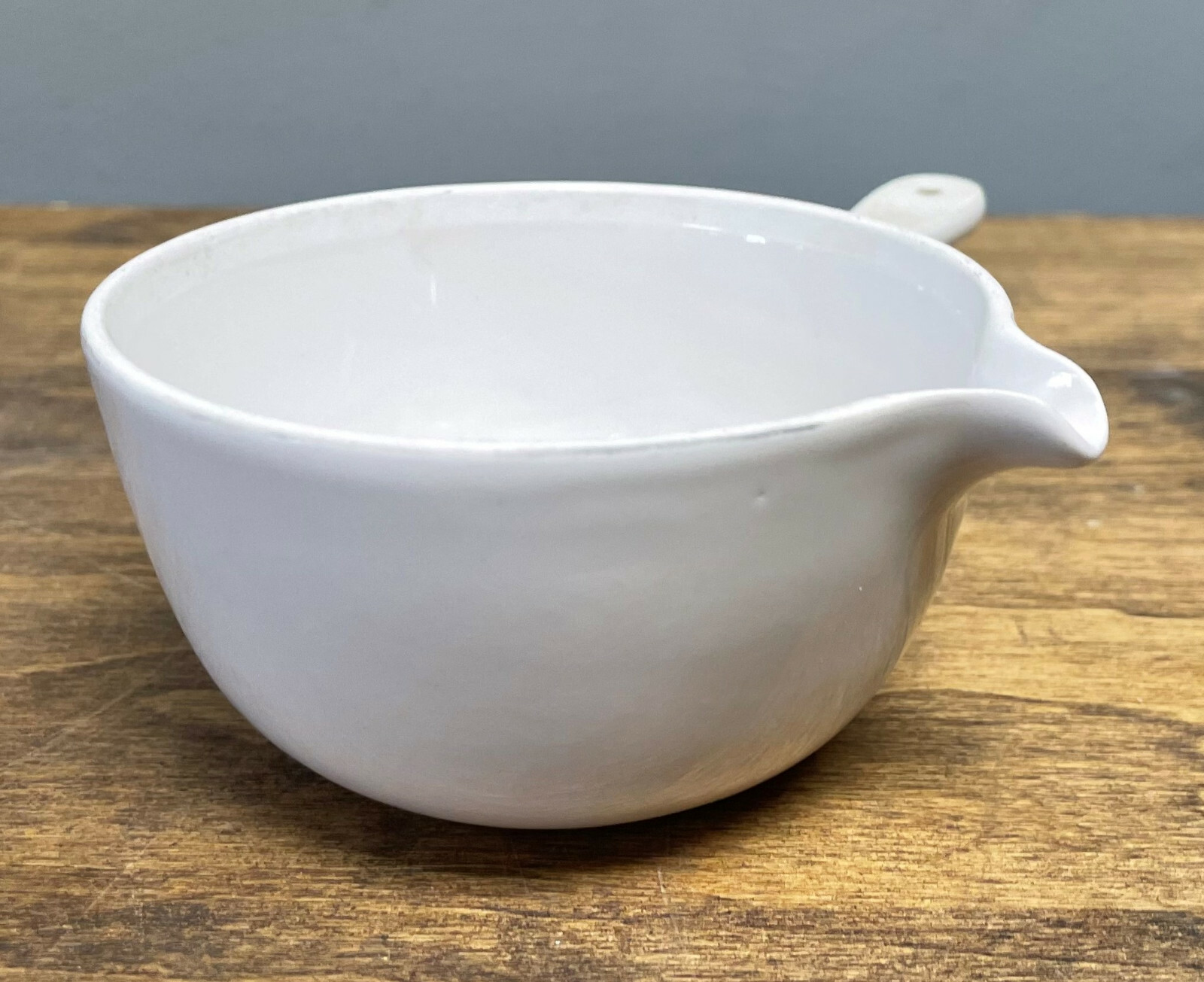 Vintage COORS USA No. 4 Porcelain Ceramic Mortar Apothecary Pharmacy Cup