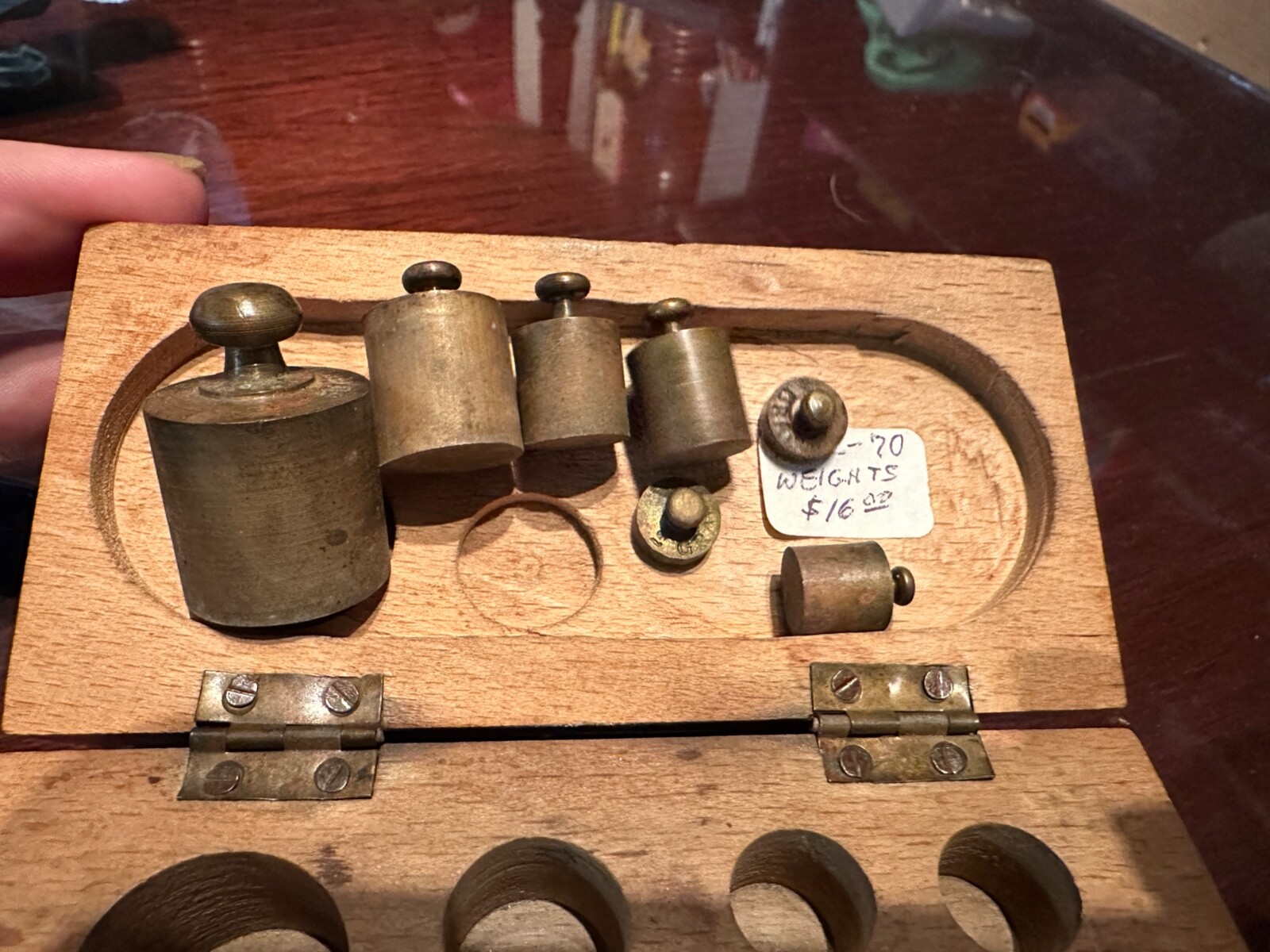 Antique Metric Weight Set for Lab or Apothecary – Vintage Measuring tools
