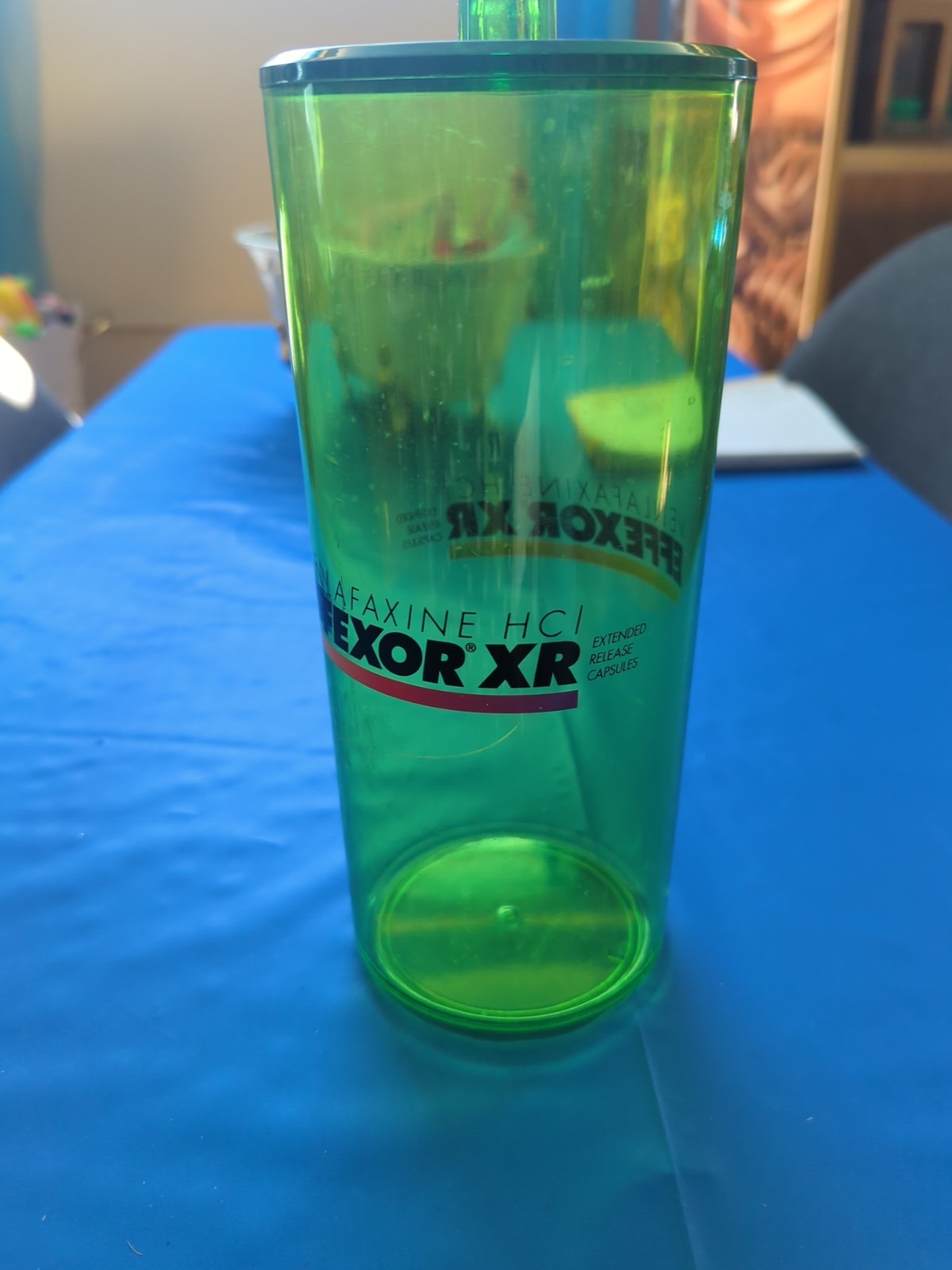 Effexor XR Tongue Depressor Dispenser Pharmaceutical Drug Rep Advertising