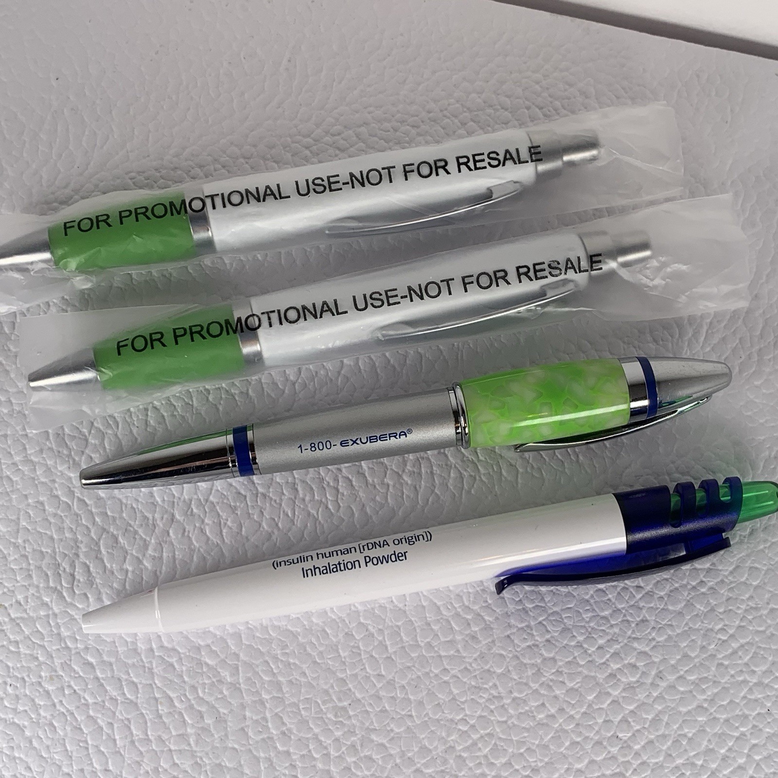 EXUBERA Collectible Heavy Metal Pen Drug Rep Advertising Pharma Original Owner 4