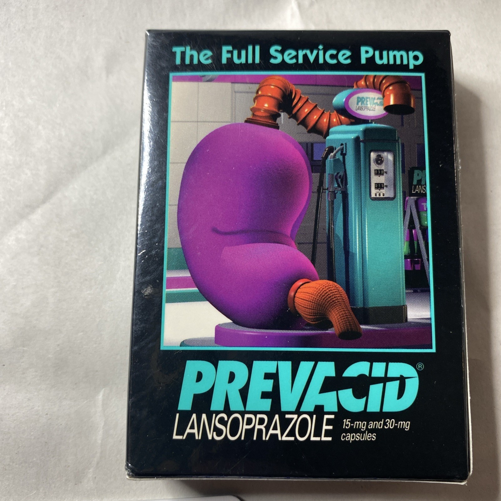 Prevacid Tap Pharmaceutical Playing Cards RARE Open Box Lansoprazole Collectible