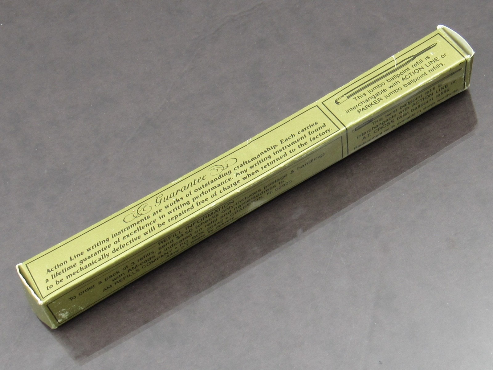 Black & Gold Dilacor PEN in Box Drug Rep Pharmaceutical Promo Advertising Rare