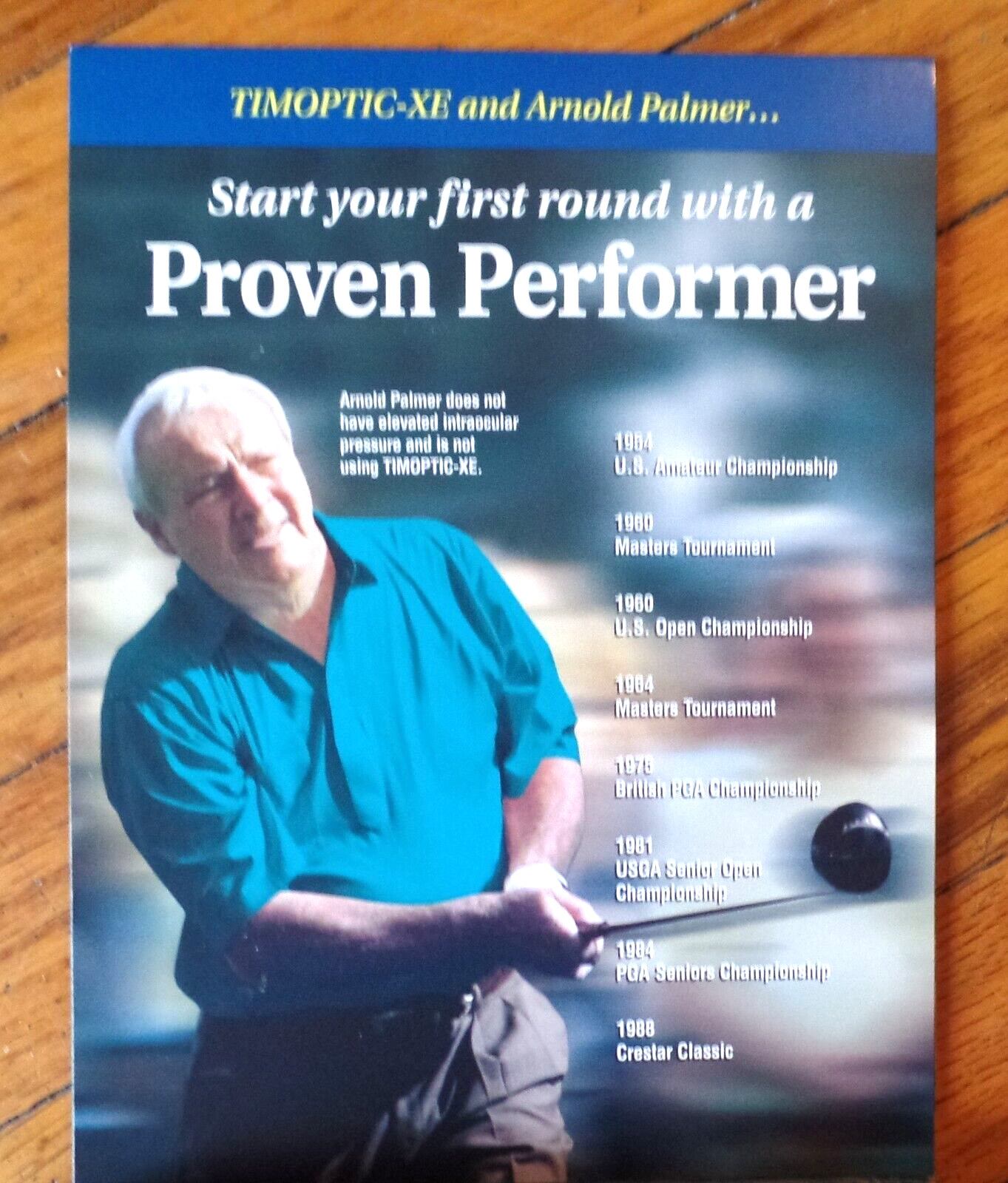2000 START YOUR 1ST ROUND . . . PROVEN PERFORMER TIMOPTIC-XE Pharmaceutical Mail