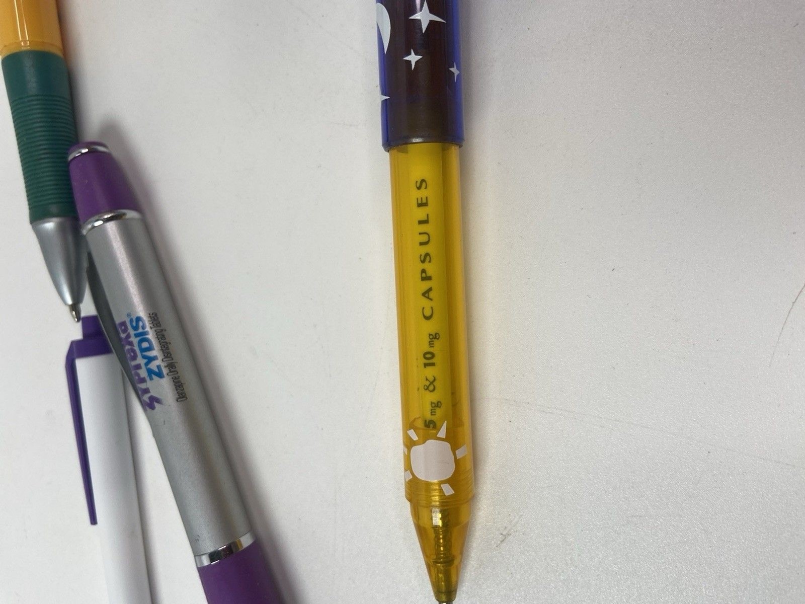 Pharmaceutical Drug Rep Collectible Promo Pen And Paper Lot