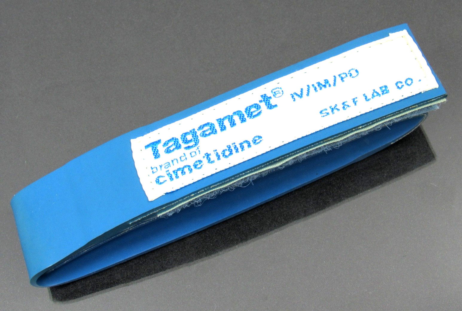 Tagamet Blue Rubber Velket Tourniquet Hook Loop Closure Drug Rep Pharmaceutical