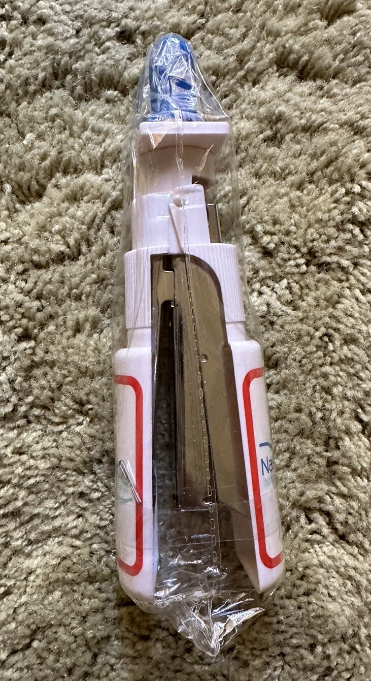 Vintage Nasacort Stapler Pharmaceutical Drug Rep Advertisement