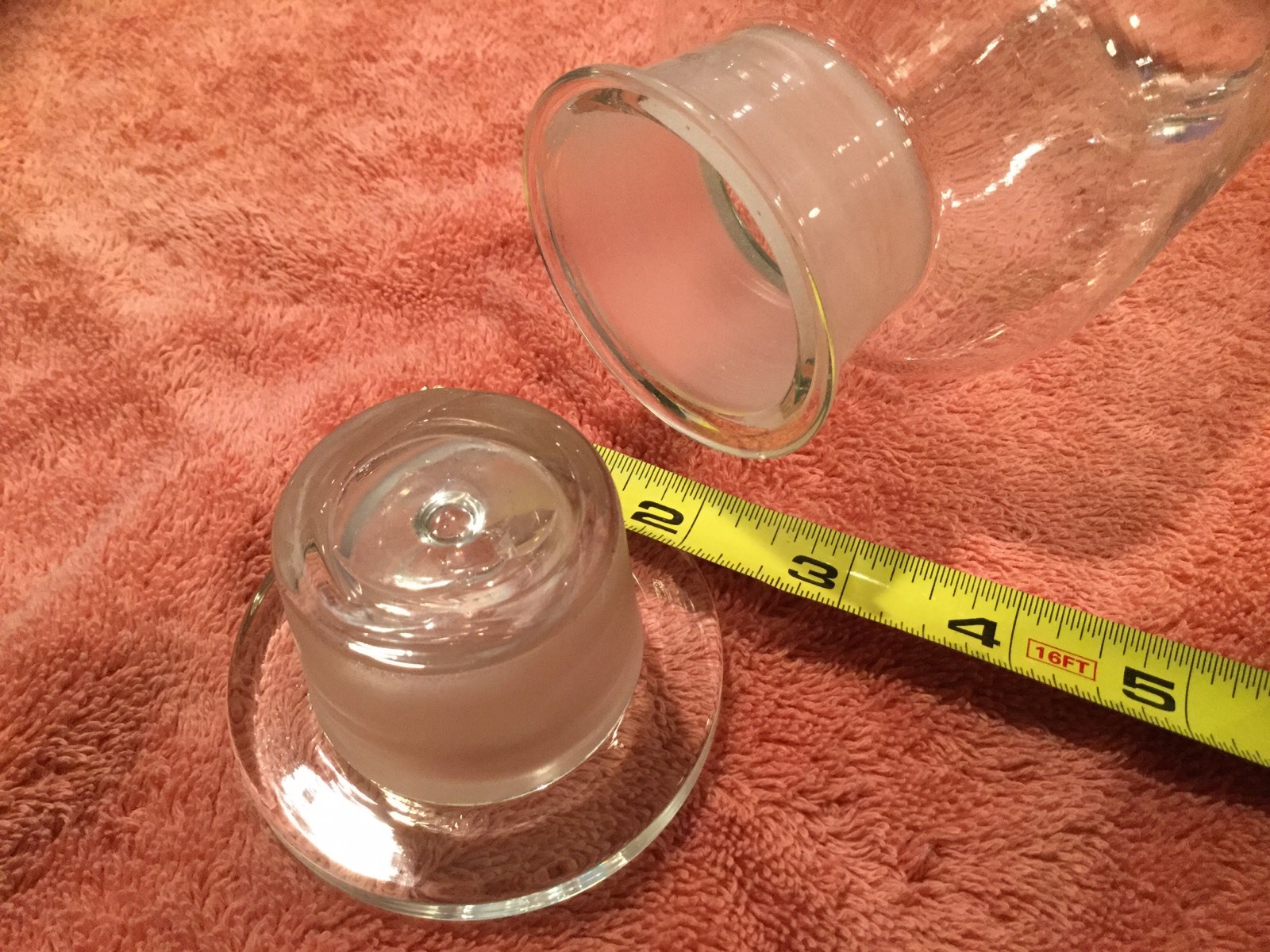 3 LARGE and 1 SMALL ANTIQUE GERMANY APOTHECARY JARS