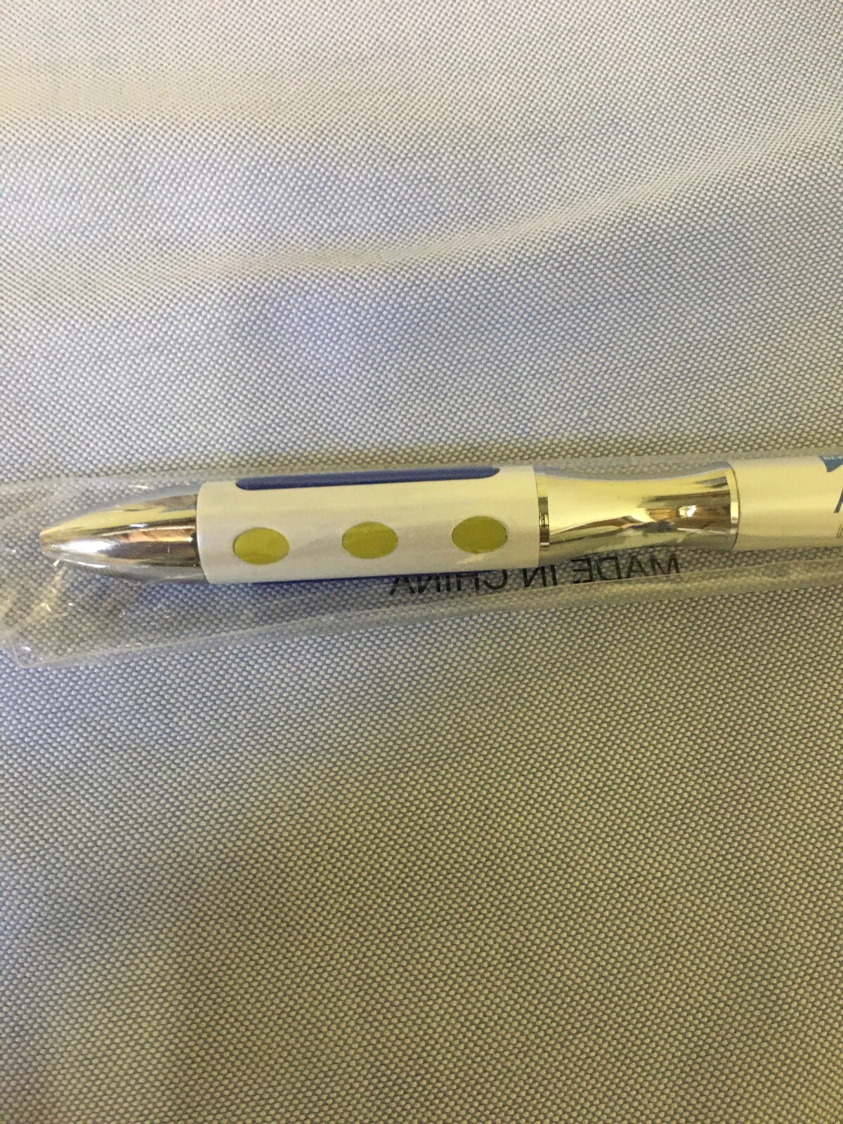 Actonel Heavy Metal Drug Rep Pharmaceutical White Twist Pen With Raised Grip