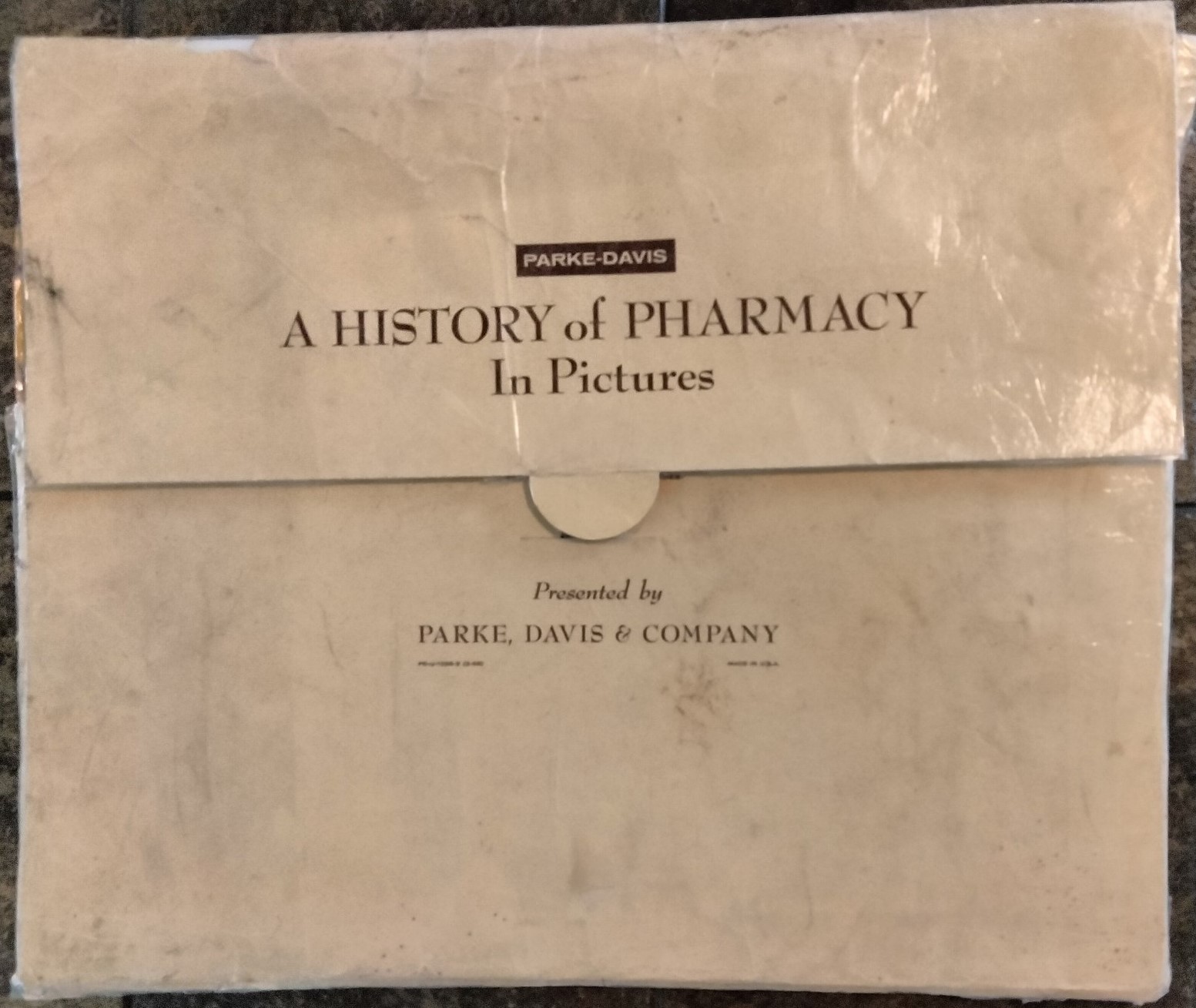 Vintage A HISTORY OF PHARMACY IN PICTURES by Parke Davis Set of 40 Prints 1957