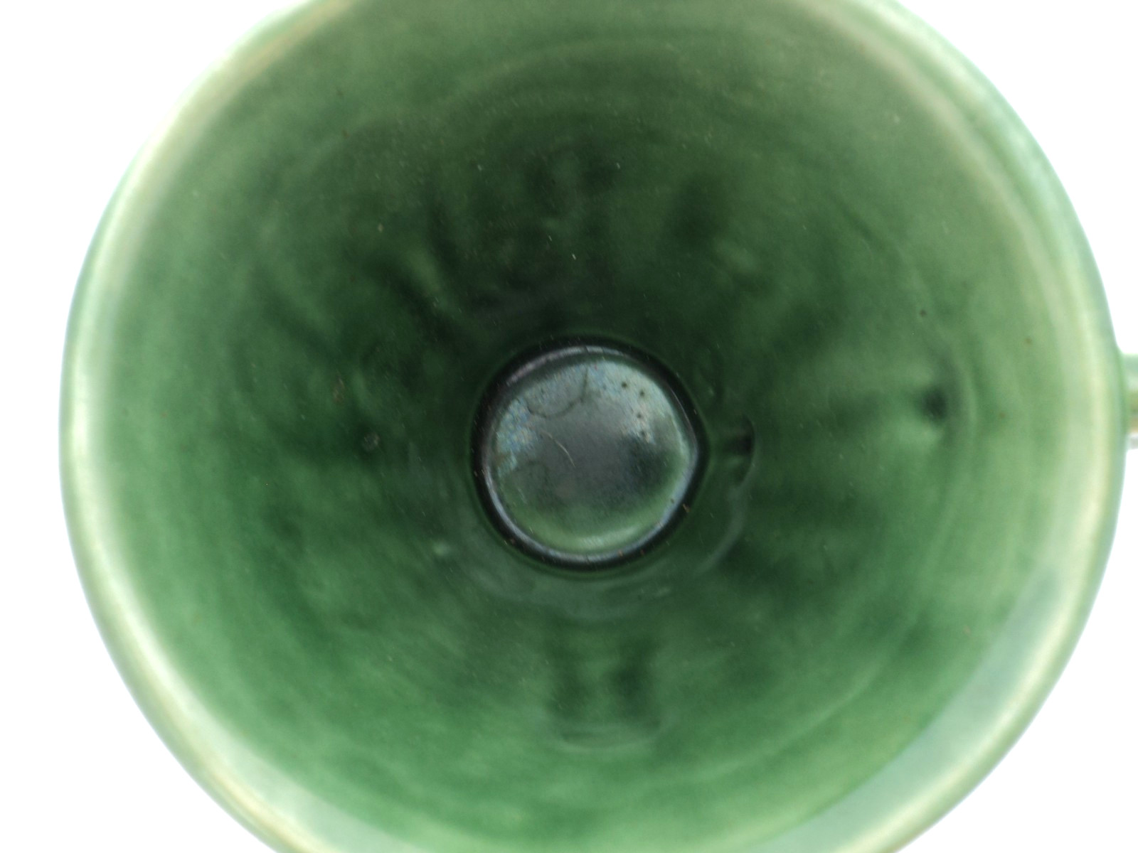 Vintage McCoy Green Schering Coricidin Pharmacy Mug
