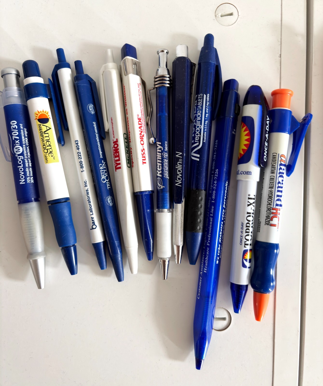 Pharmaceutical Promo Drug Rep Pens – Lot of 12