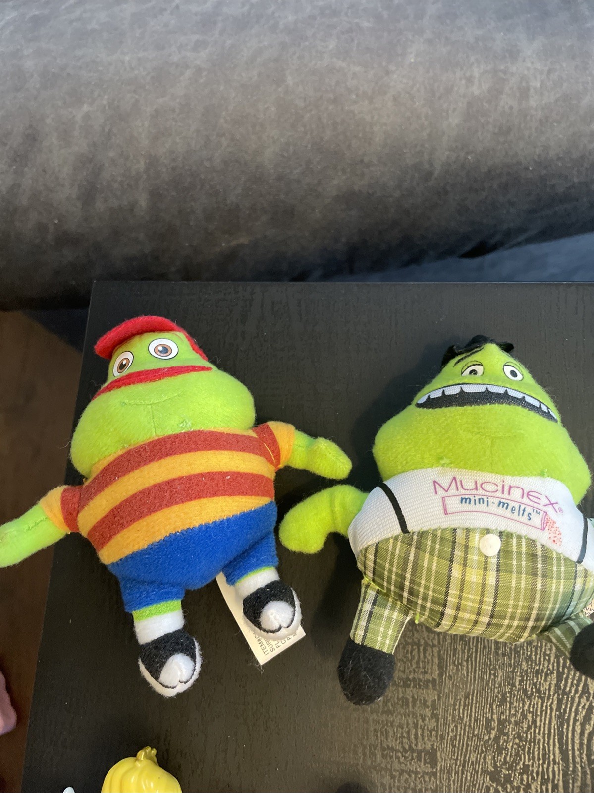 Mucinex Mr Mucas Mini Melts Green Toy Pharma Drug Rep Promo Ad Marketing Vtg Set