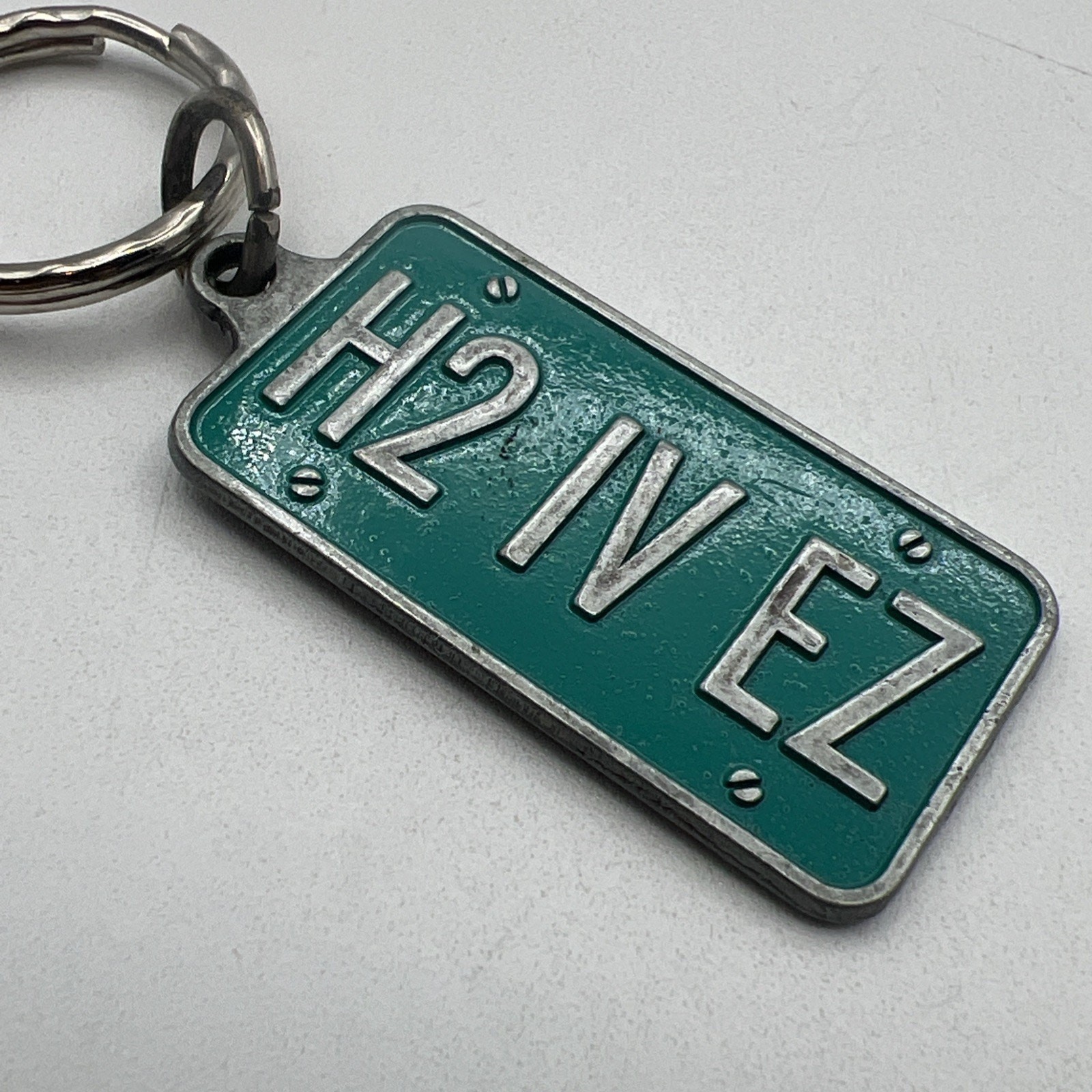 Pepcid Advertising Promotional Keychain H2 IV EZ Merck Pharma Green