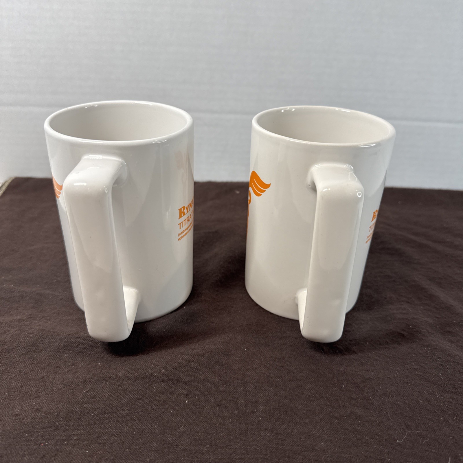 RYNATUSS B.I.D Pharmaceutical Advertising PHARMA REP 12oz Coffee Mug Set Of 2