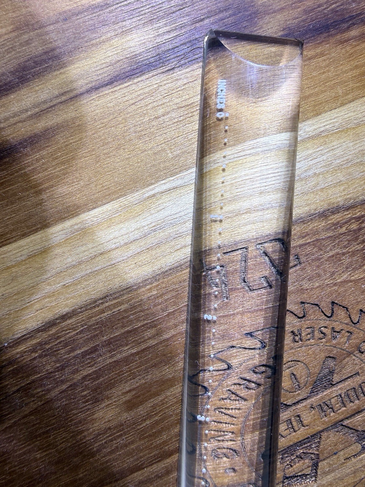 Anaprox DS (Naproxen Sodium) Drug Rep Ruler/magnifier with sleeve *RARE*