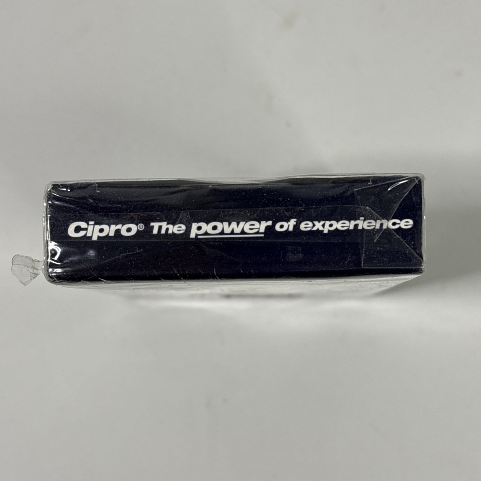CIPRO PHARMACEUTICAL PLAYING CARDS DECK NEW SEALED 2001