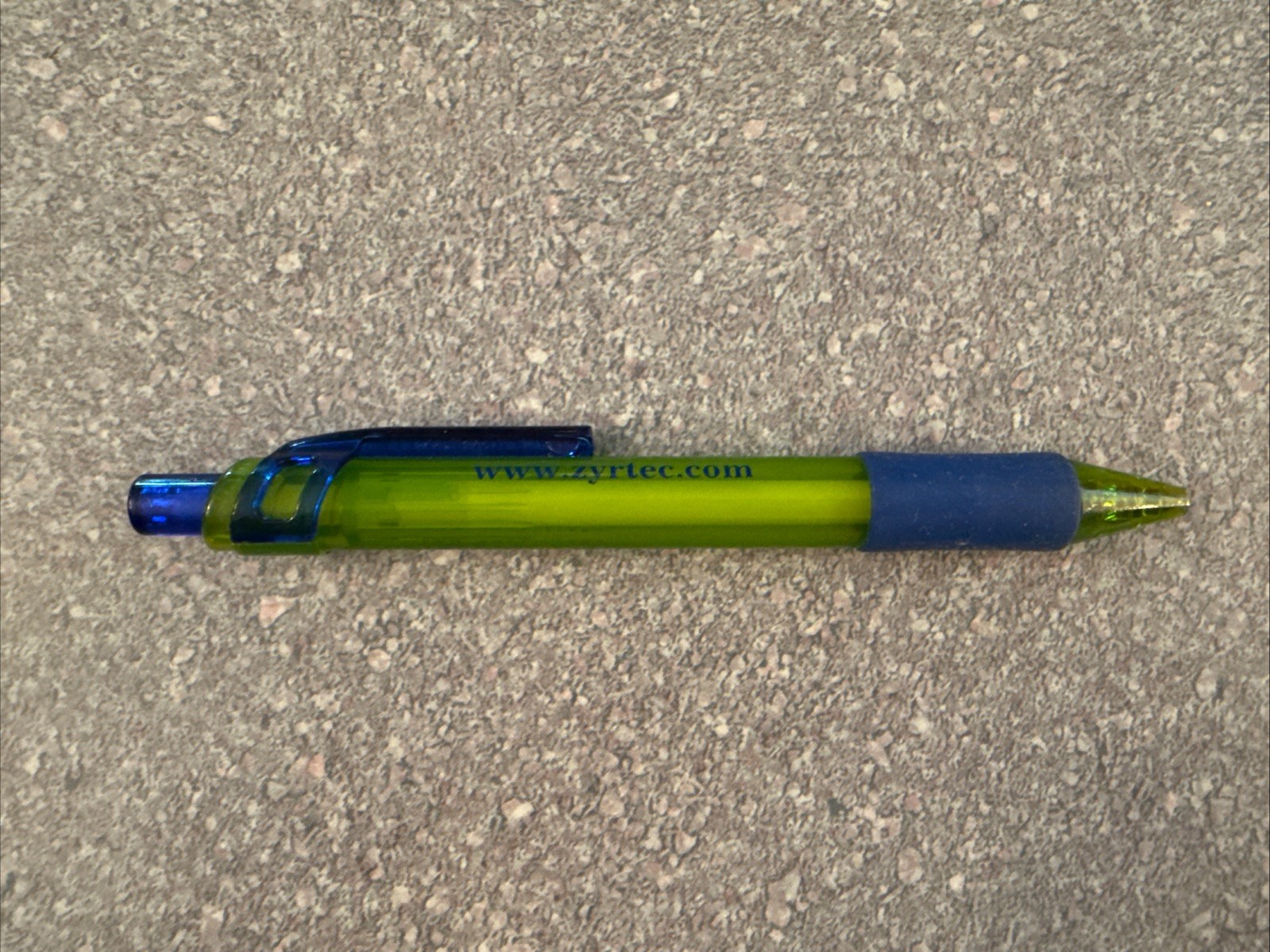 Pharmaceutical Drug Rep Promo Pens Zyrtec Lot of 3