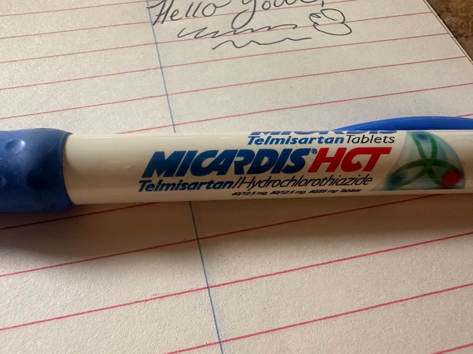 Micardis Hct- Pharmaceutical Rep Promo Pen – Black Ink