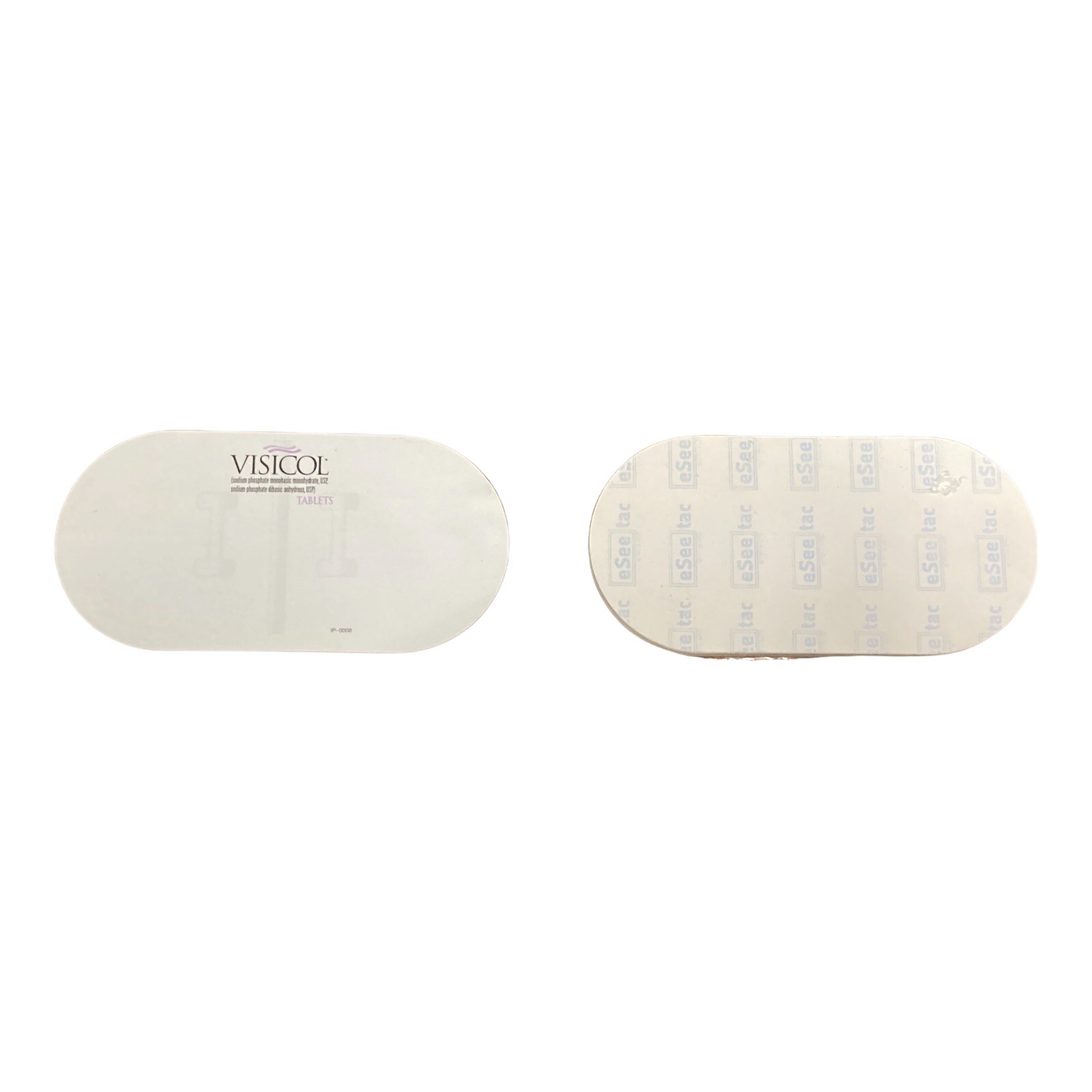 Visicol Pharmaceutical Drug Rep Advertising Sticky Post It Note Pill Shape Pads