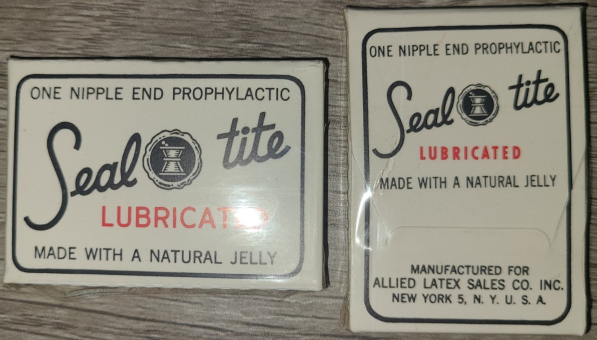 Vtg condoms, mixed lot – Ramses, Fourex Natural Skins, Seal tite prophylactic
