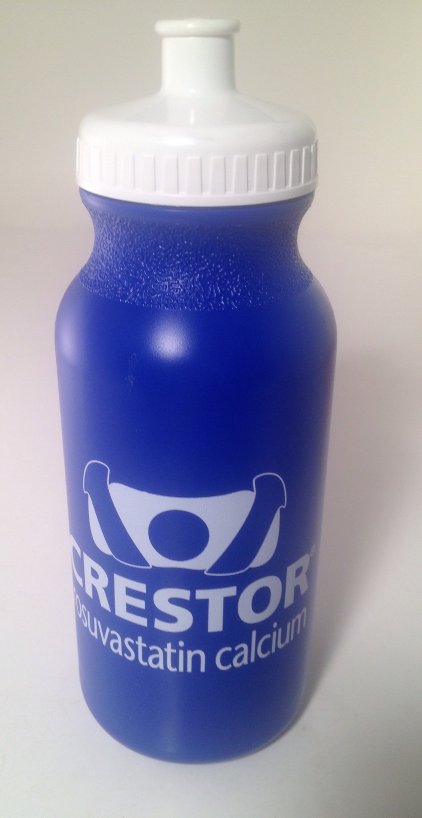 Crestor Pharma Drug Rep Blue Plastic Workout Water Bottle Doctor Nurse NICE