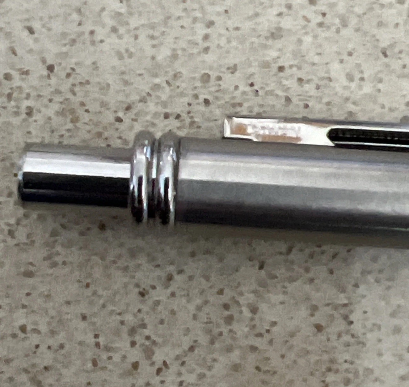 Vintage Rare Pharma Drug Rep Promo Norvasc Pen SILVER Metal Pen