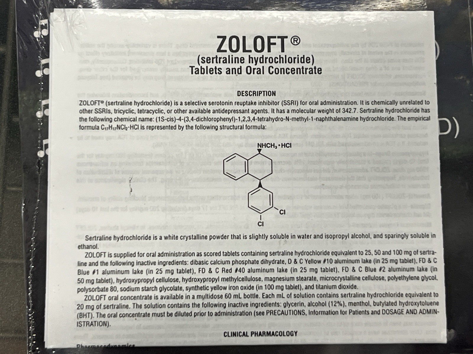 Rare Zoloft 4 Seasons Music CD Drug Rep Pharmaceutical Promo Advertising 2000