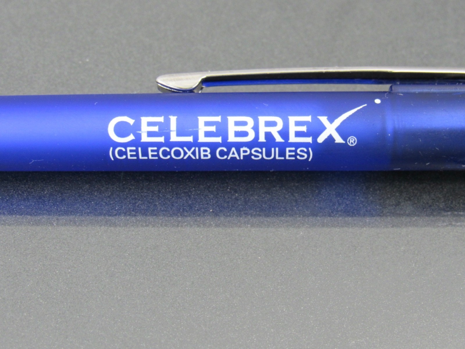 Translucent Blue Celebrex Pen Drug Rep Pharmaceutical Promo Medical Advertising