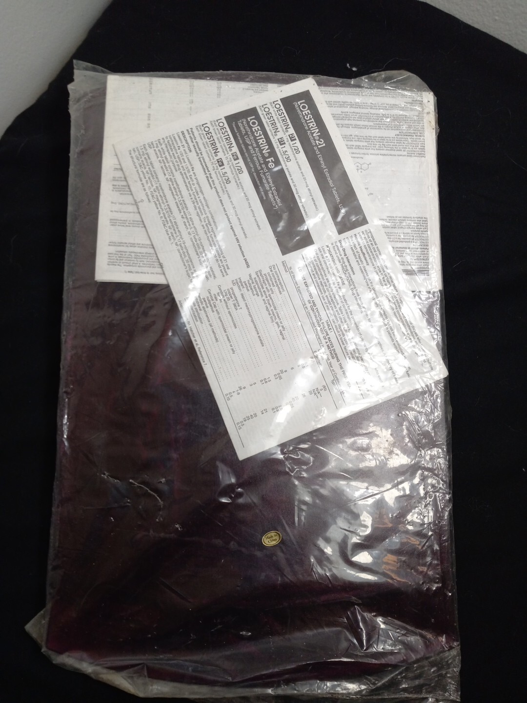Pfizer Loestrin Estrostep Pharmaceutical Drug Rep Clipboard Birth Control/135