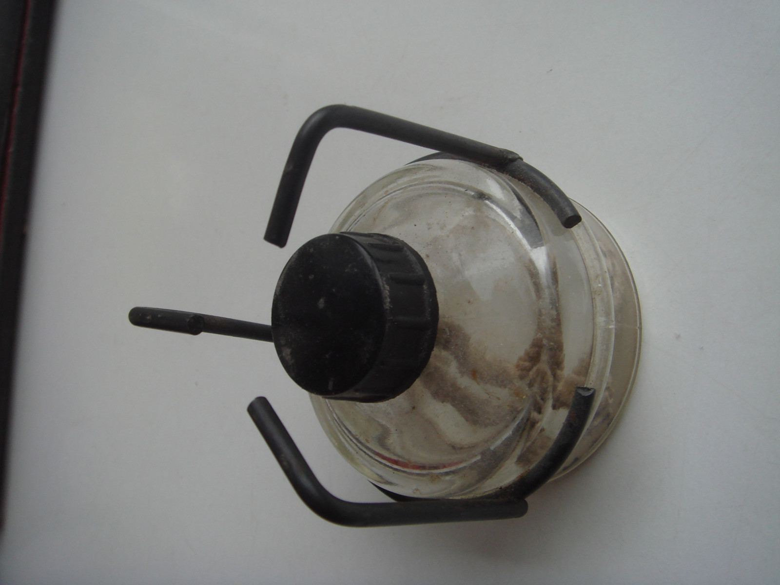 Soviet Vintage laboratory spirit glass lamp