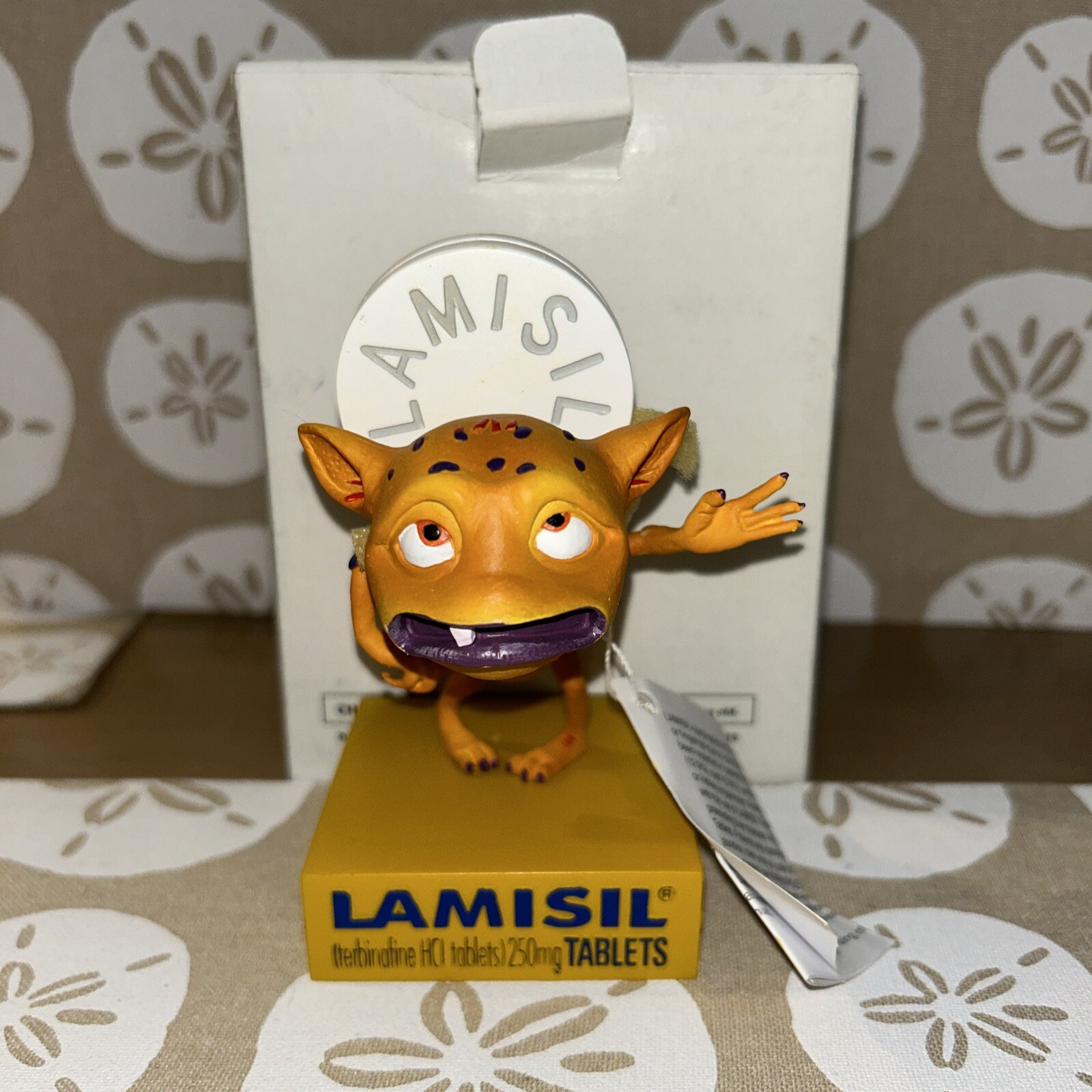 Lamisil Digger Pharmaceutical Collectible Digger Bobblehead Rare NIB