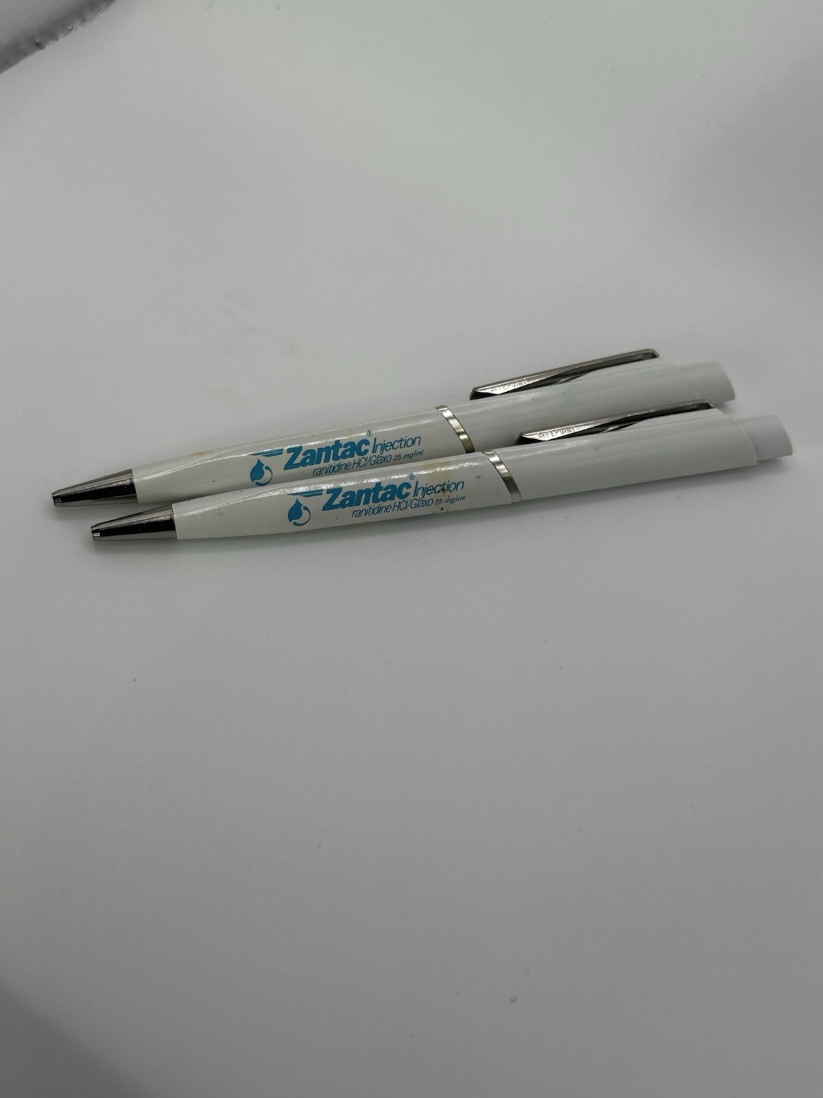 Zantac Injection Pharmaceutical Drug Rep Ink Pen Medical Glaxo Roche