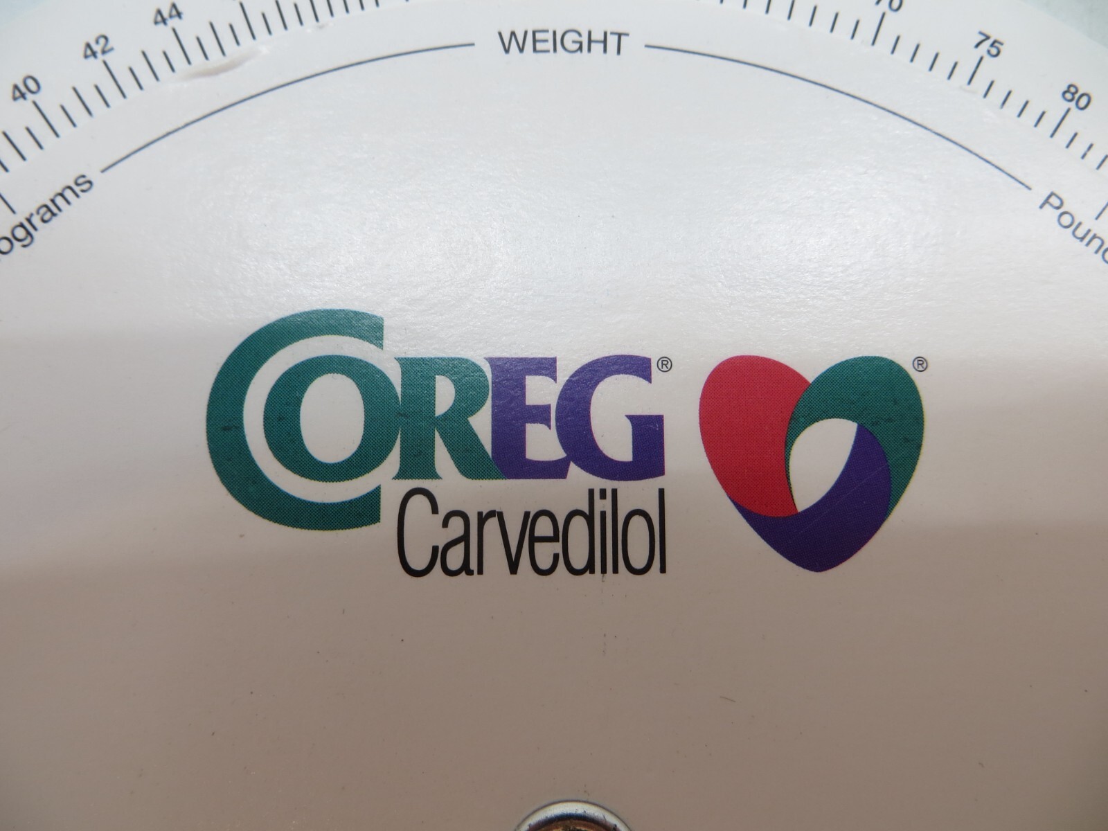 2002 Drug Rep Promo COREG Carvedilol BMI Calculator Wheel #3509 Dr.