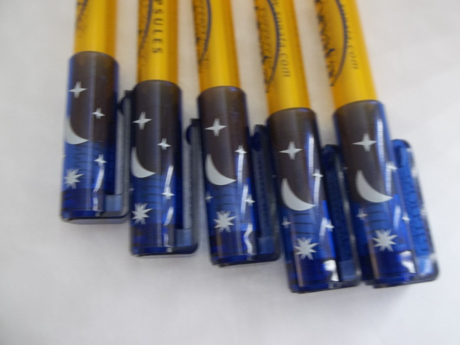 SONATA Pharmaceutical Promo Pen – Plastic – Large Cap & Clip – Lot of 5