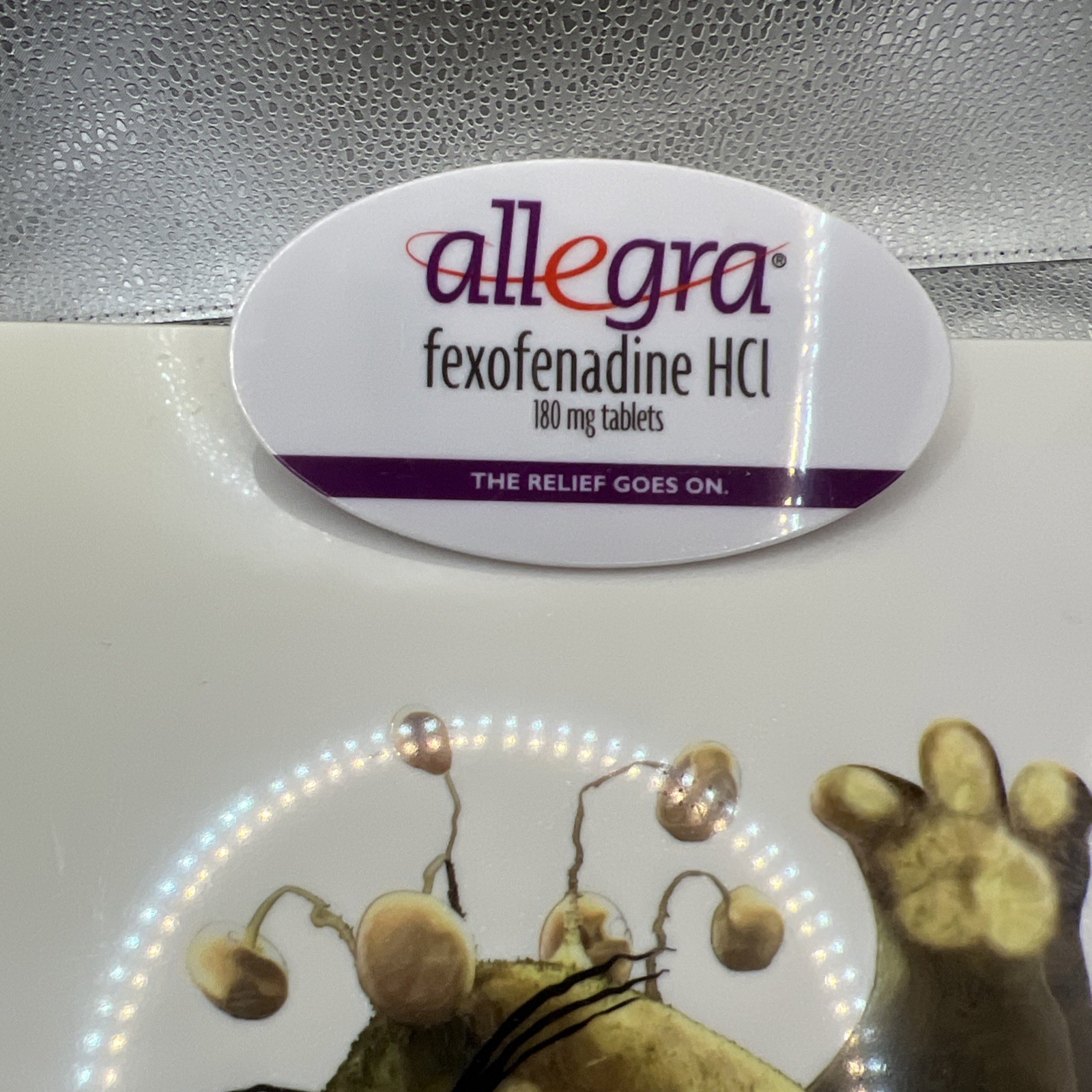 Allegra Pharmaceutical Drug Rep White Clipboard Promotional Advertising 2005